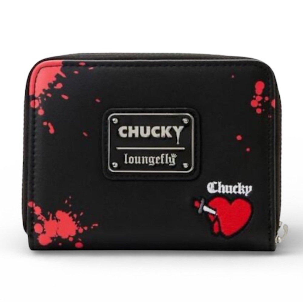 Loungefly Chucky and Tiffany Bride of Chucky Zip Wallet - NWT